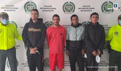 Las capturas fueron realizadas por la Policía. 