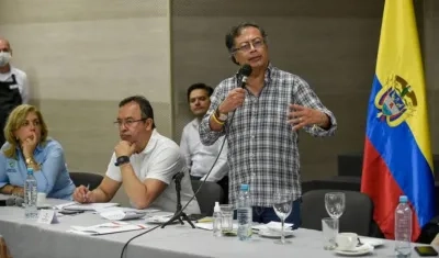 Presidente de la República, Gustavo Petro.