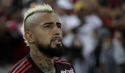 Arturo Vidal, jugador chileno. 