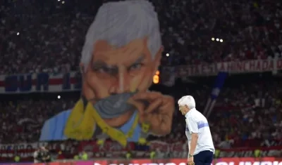 Julio Comesaña, entrenador del Junior. 