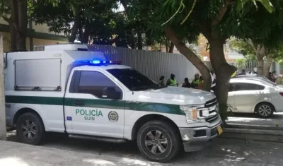 El cuerpo de la víctima fue llevado a Medicina Legal. 