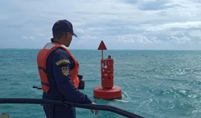 Personal de la Armada Nacional en San Andrés