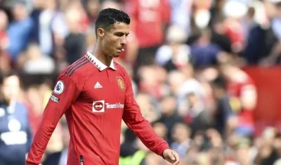 Cristiano Ronaldo, delantero portugués. 