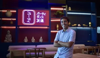 Andy Martelo, propietario de Ganbei.