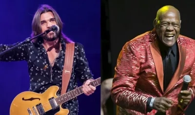 Juanes y Johnny Ventura.