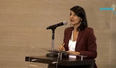 Ministra de Minas y Energía, Irene Vélez. 