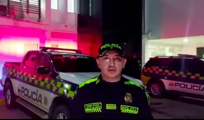 Teniente coronel Óscar Olarte, comandante operativo (e) de Mebar.