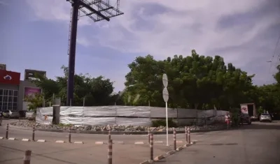 Imagen de la obra del parque Ciudad del Mar.