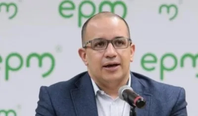 Jorge Andrés Carrillo Cardoso, gerente general de EPM.