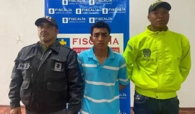 Gustavo Adolfo Agámez, presunto asesino del joven de 15 años.