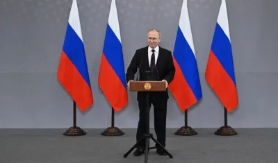 El presidente de Rusia, Vladímir Putin.