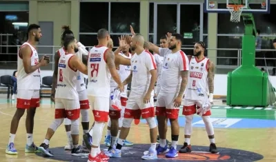 Jugadores de Titanes de Barranquilla. 