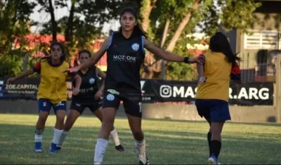 Juliana Gómez, jugadora argentina. 