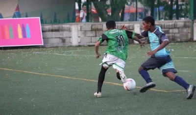 Acción del partido. 