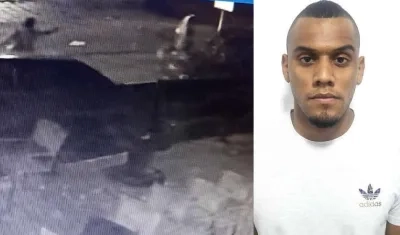 Momentos del asesinado de Kevin Douglas Ospina.