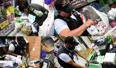 Imágenes de los operativos.