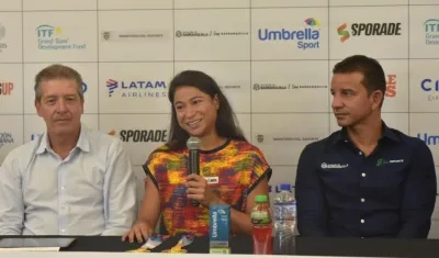 María Fernanda Herazo, principal jugadora de Colombia.