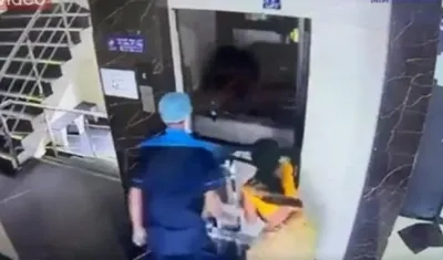 Momentos del incidente. 