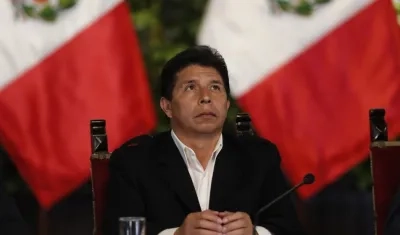 El presidente de Perú, Pedro Castillo.