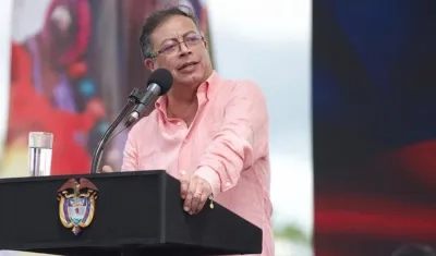 El Presidente de la República, Gustavo Petro.