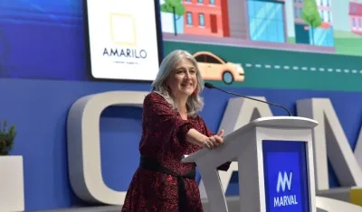 Catalina Velasco, ministra de Vivienda. 