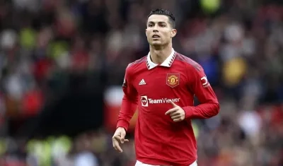 Cristiano Ronaldo, delantero portugués. 