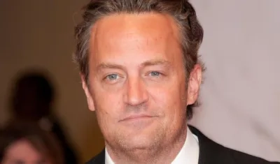 El actor estadounidense Matthew Perry.