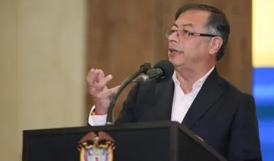 El Presidente de la República, Gustavo Petro.