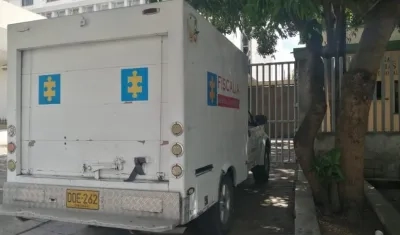 Instalaciones de Medicina Legal en Barranquilla.