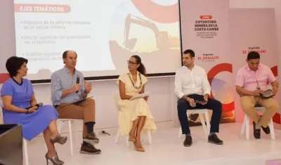 Foro Coyuntura minera en la Costa Caribe