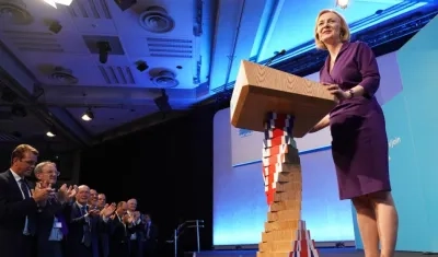 La conservadora Liz Truss.