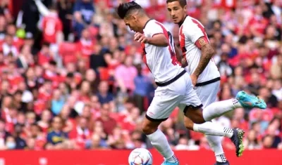 Falcao García, delantero del Rayo Vallecano. 