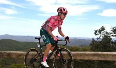 Rigoberto Urán, ciclista colombiano. 