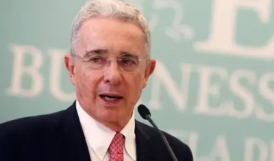 El expresidente de la República, Álvaro Uribe Vélez.