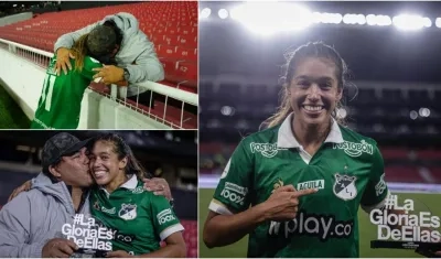 Elexa Bahr con su padre, el guatemalteco Alex Bahr. 