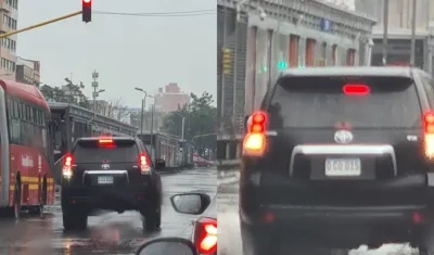 Vehículo de la Viceministra.