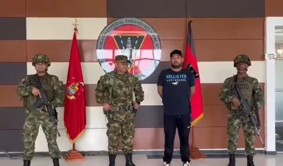 Liberación de José Miguel García Cobos.