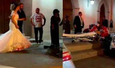 Imágenes del homicidio.