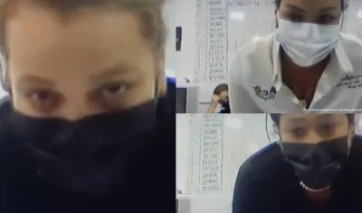 Las mujeres procesadas.