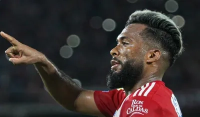 Luis 'Cariaco' González, jugador de Junior. 