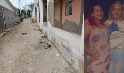 Glenda Nayibe Parra Arenas y Laura Fernanda Gamero Parra.