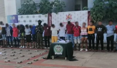 Capturados por el Ejército. 