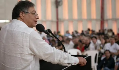 El Presidente de la República, Gustavo Petro.