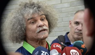 Carlos 'el Pibe' Valderrama.