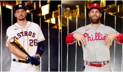 Astros y Filis inician hoy la Serie Mundial. 