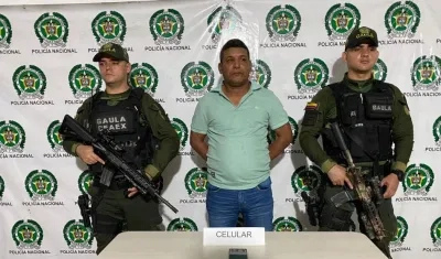 Alias 'Tembleque' capturado por la Policía.