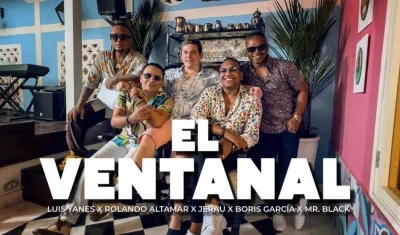 Mr. Black, Jerau, Luismi Yanes, Rolando Altamar y Boris García.