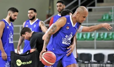 Ernesto Oglivie, jugador de Titanes. 