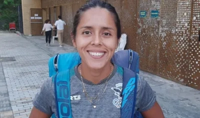 Nohelia Zeballos de Bolivia buscará el paso al cuadro principal. 