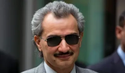 El multimillonario príncipe saudí Al Waleed bin Talal.